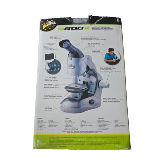 Toys R Us Edu Science Laboratory Microscope M800X 360 Rotation Magnification - Picture 7 of 10